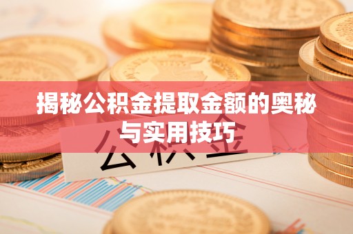 湖南揭秘公积金提取金额的奥秘与实用技巧