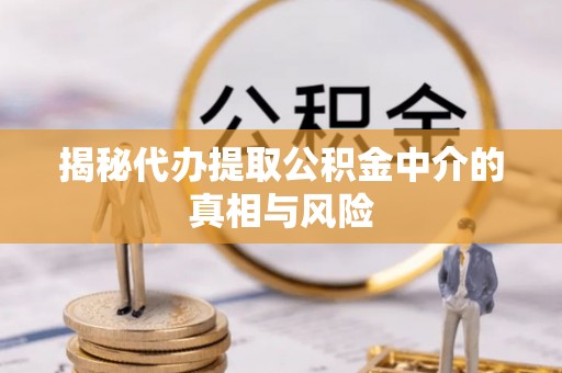 湖南揭秘代办提取公积金中介的真相与风险