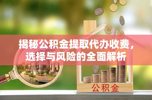 湖南揭秘公积金提取代办收费，选择与风险的全面解析