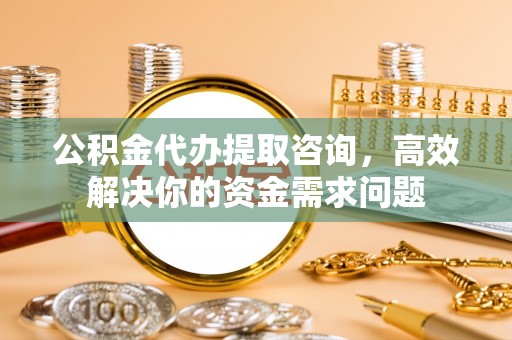 湖南公积金代办提取咨询，高效解决你的资金需求问题