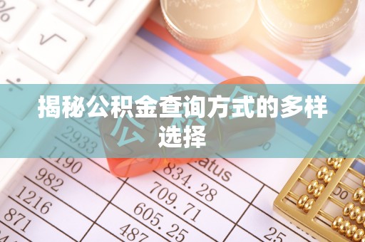 湖南揭秘公积金查询方式的多样选择