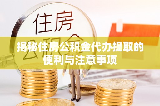 湖南揭秘住房公积金代办提取的便利与注意事项